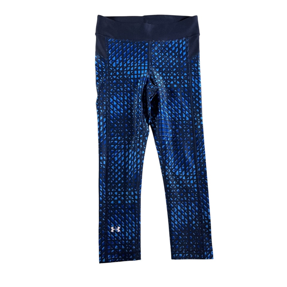 Under Armour NWT Women's Blue‎ Compression Heatgear Capri Size XS